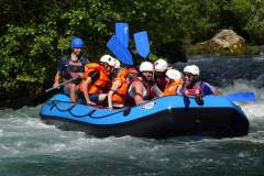 Rafting rodzinny rzeką Cetina
