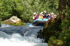 Rafting- emocjonująca atrakcja podczas rejsu w Chorwacji 6