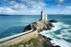 Latarnia morska Petit Minou in Plouzane, Brittany, France