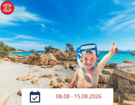 rejs rodzinny Sardynia Korsyka sierpień 2026